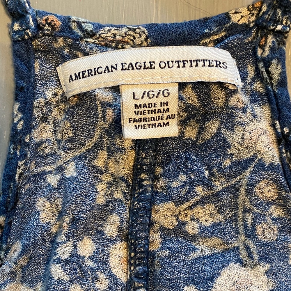 American Eagle racer back cropped tank top - Picture 2 of 2